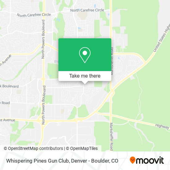 Mapa de Whispering Pines Gun Club