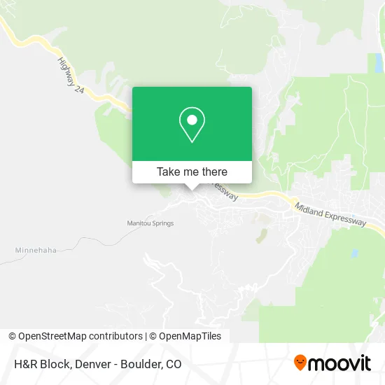 H&R Block map
