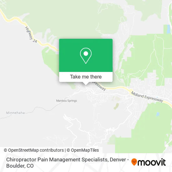 Chiropractor Pain Management Specialists map