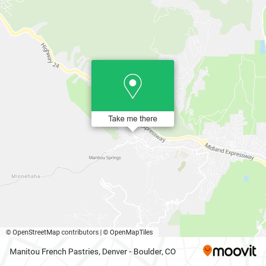 Manitou French Pastries map
