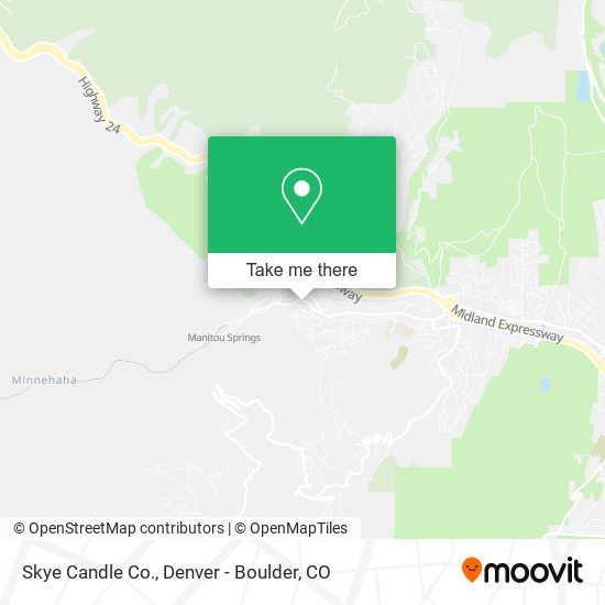 Mapa de Skye Candle Co.