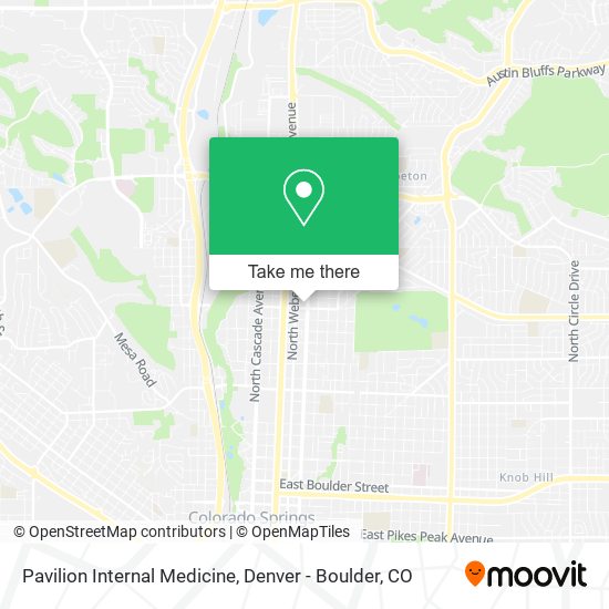 Pavilion Internal Medicine map