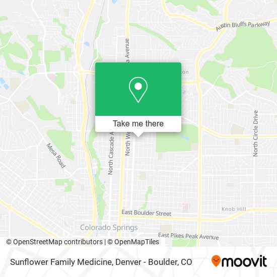 Sunflower Family Medicine map