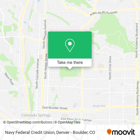 Navy Federal Credit Union map