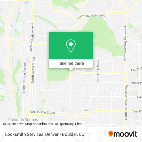 Locksmith Services map
