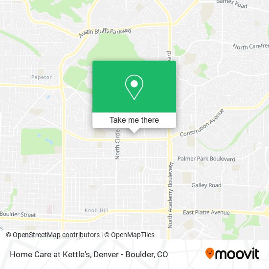 Mapa de Home Care at Kettle's