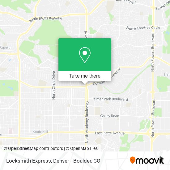 Locksmith Express map