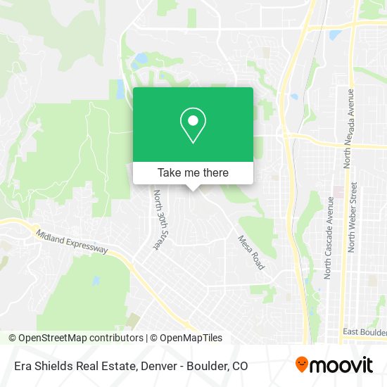 Era Shields Real Estate map