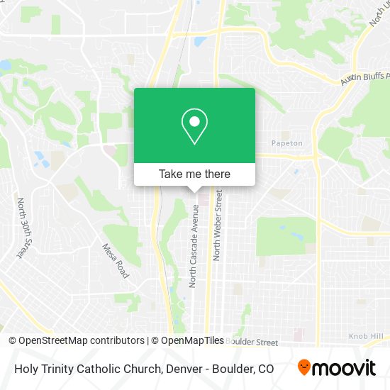 Mapa de Holy Trinity Catholic Church