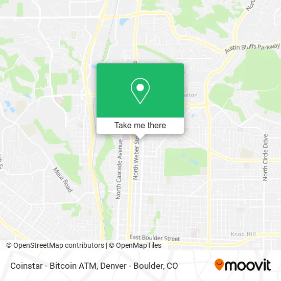 Coinstar - Bitcoin ATM map