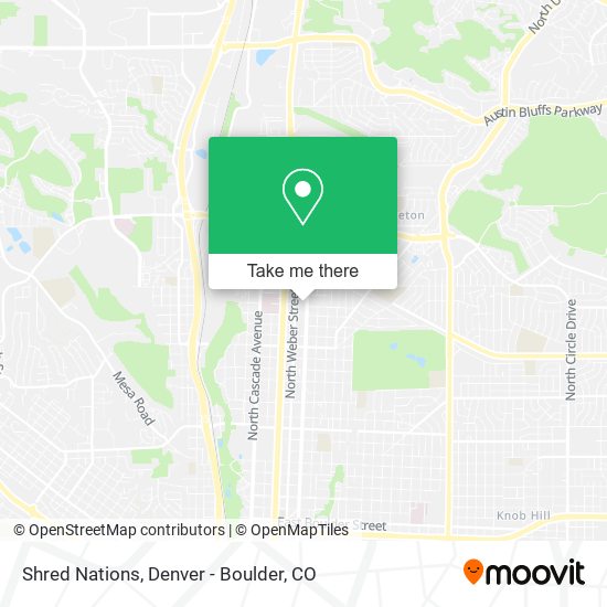 Shred Nations map