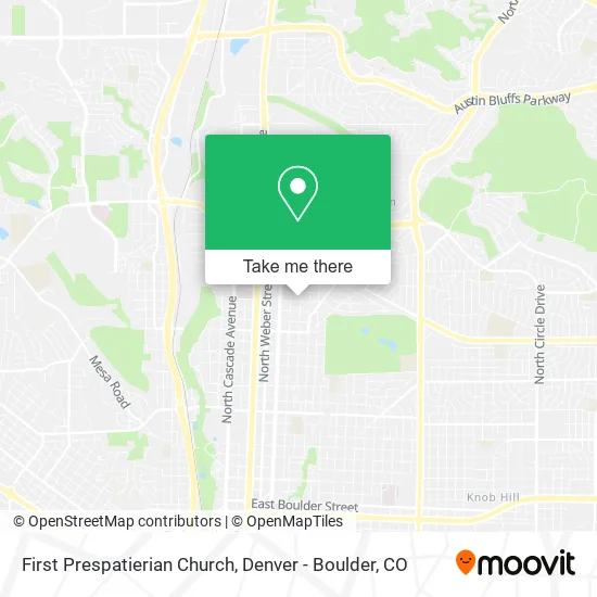 First Prespatierian Church map