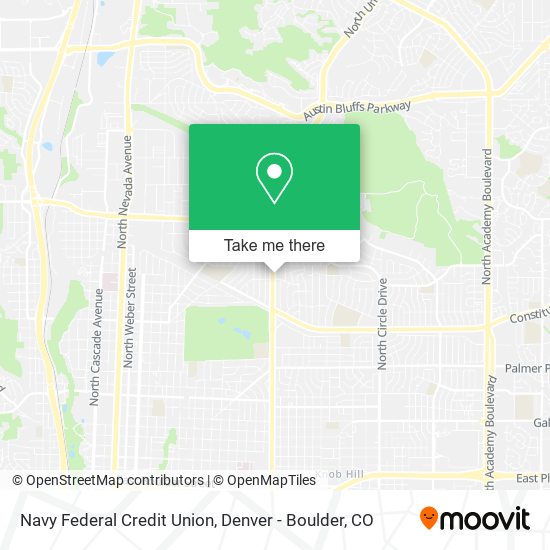 Mapa de Navy Federal Credit Union