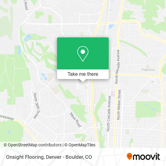 Onsight Flooring map