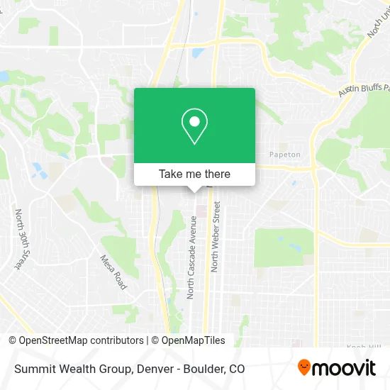 Summit Wealth Group map