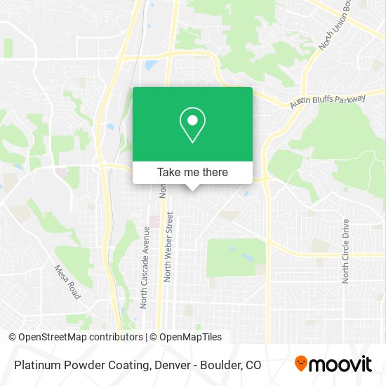 Platinum Powder Coating map