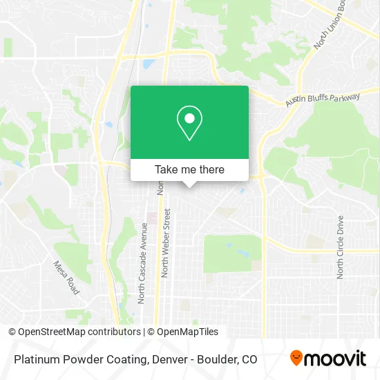 Platinum Powder Coating map