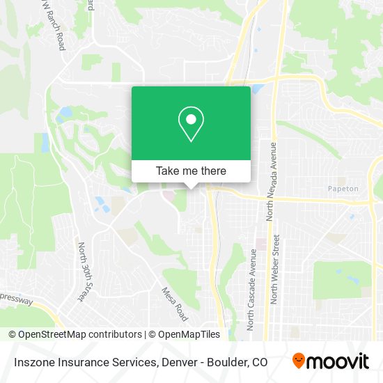 Inszone Insurance Services map