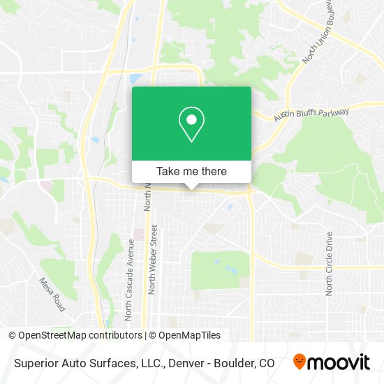 Superior Auto Surfaces, LLC. map