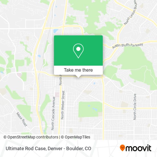 Mapa de Ultimate Rod Case