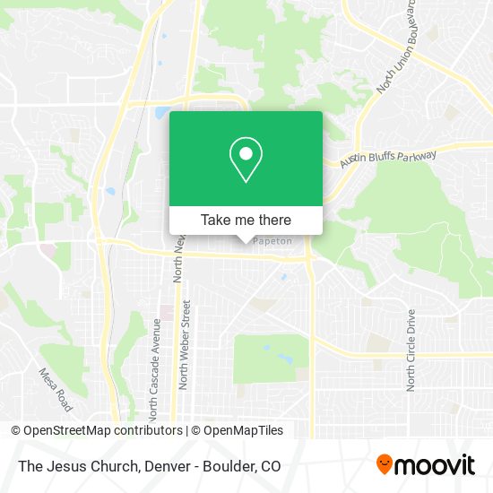 Mapa de The Jesus Church