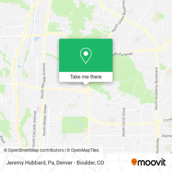 Jeremy Hubbard, Pa map