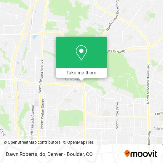 Dawn Roberts, do map