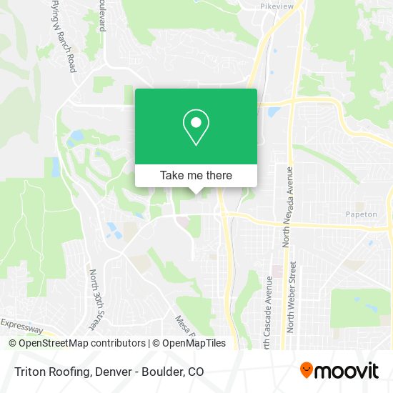 Mapa de Triton Roofing