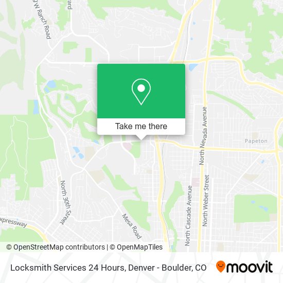 Locksmith Services 24 Hours map