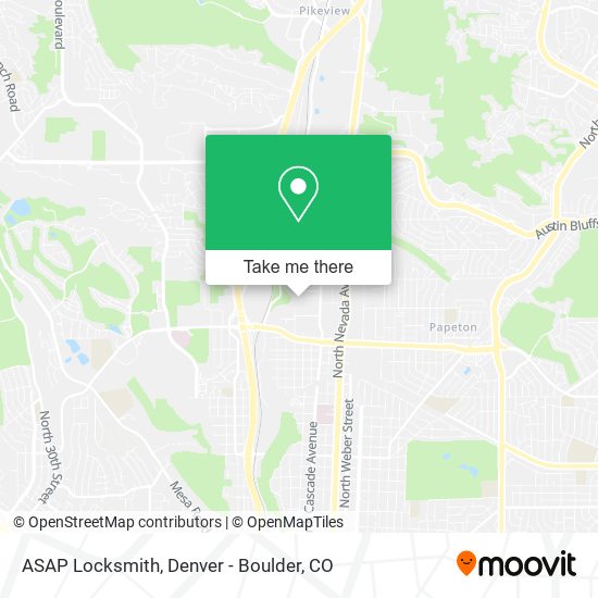 ASAP Locksmith map