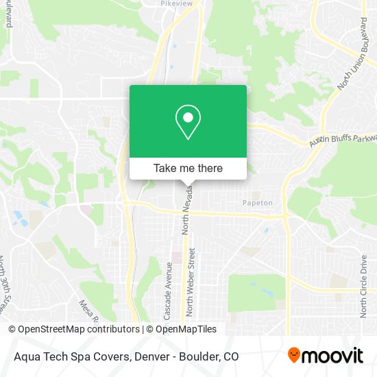 Aqua Tech Spa Covers map