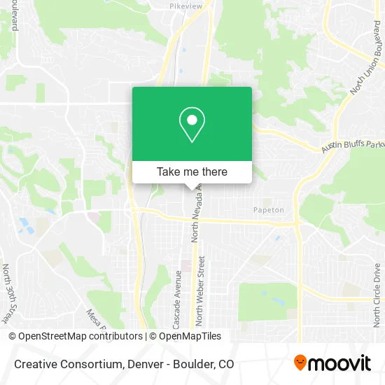 Creative Consortium map