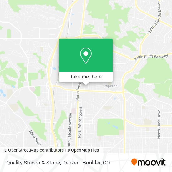 Quality Stucco & Stone map