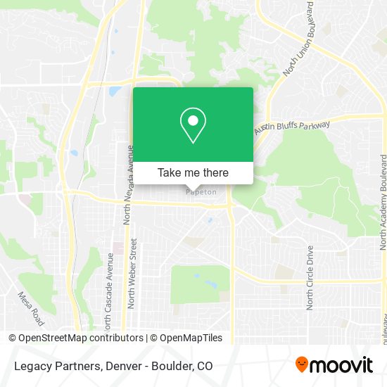 Mapa de Legacy Partners