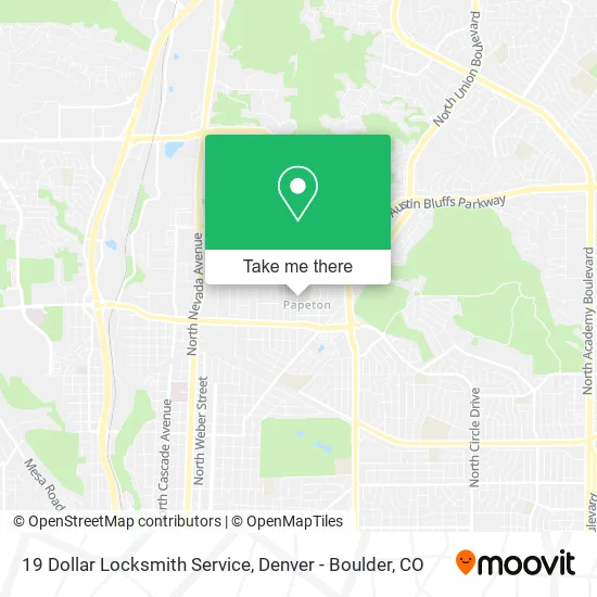 19 Dollar Locksmith Service map