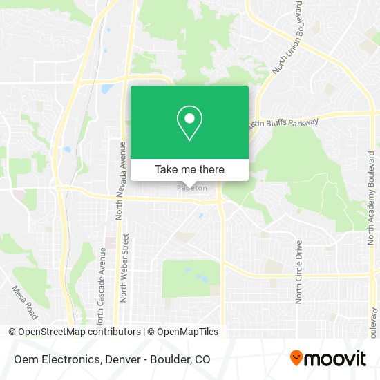 Oem Electronics map