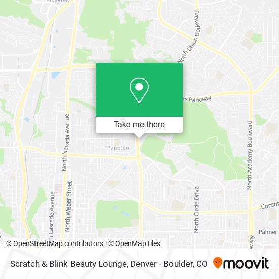 Scratch & Blink Beauty Lounge map