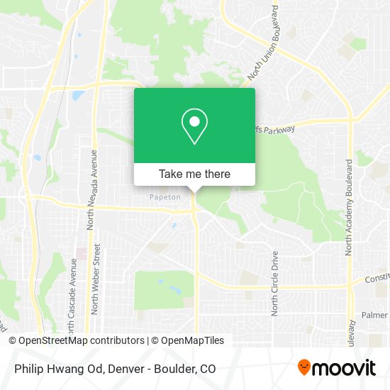 Mapa de Philip Hwang Od
