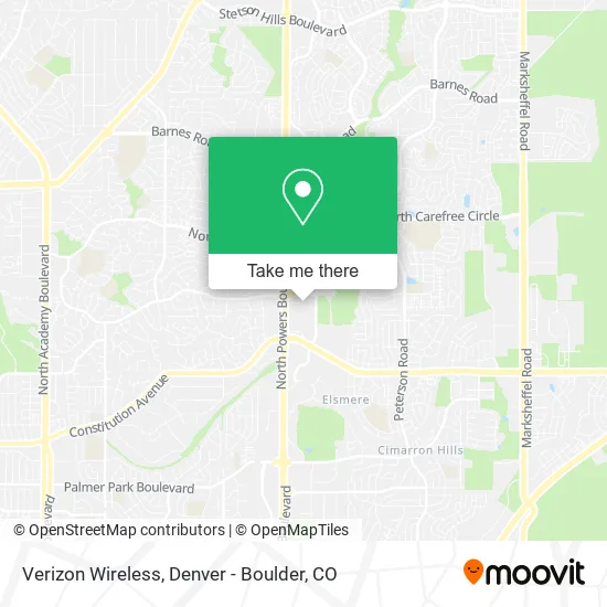 Verizon Wireless map