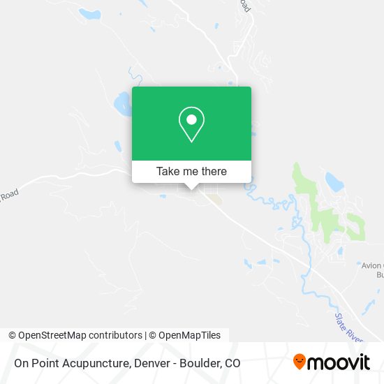 On Point Acupuncture map