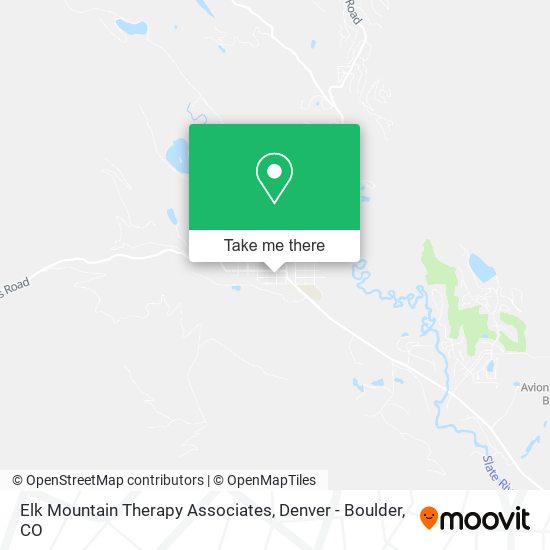 Mapa de Elk Mountain Therapy Associates