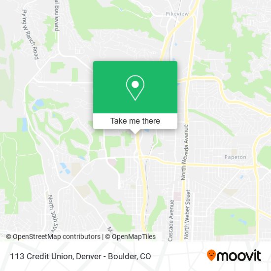 113 Credit Union map