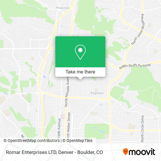 Mapa de Romar Enterprises LTD
