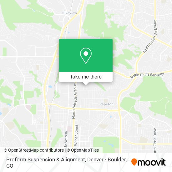 Proform Suspension & Alignment map
