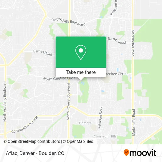 Aflac map
