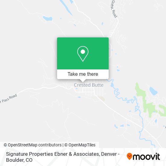 Mapa de Signature Properties Ebner & Associates