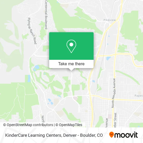 KinderCare Learning Centers map