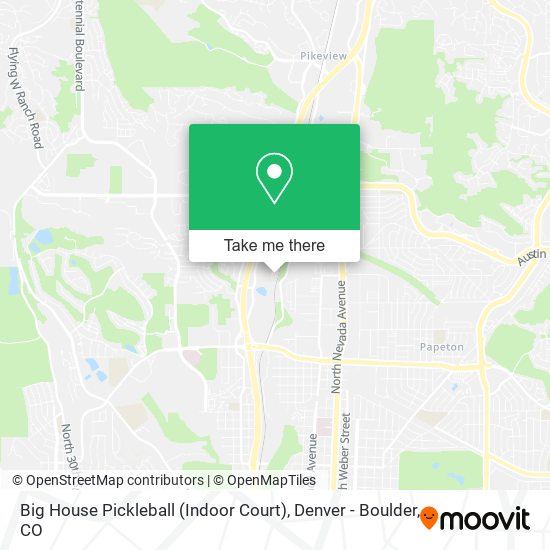 Big House Pickleball (Indoor Court) map