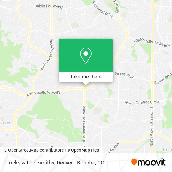 Locks & Locksmiths map
