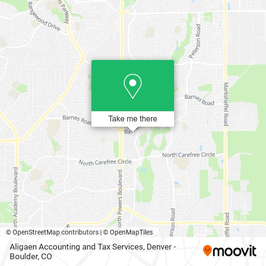 Mapa de Aligaen Accounting and Tax Services
